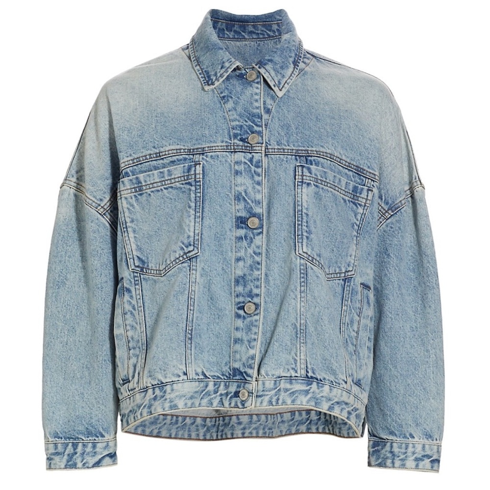 Free People Opal Swing Denim Jacket